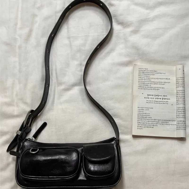 JIAERDI Retro Coffee Shoulder Bags Wallet Women Vintage Leather Pocket Chic Casual Handbag Female High Street Crossbody Bags NewT251122