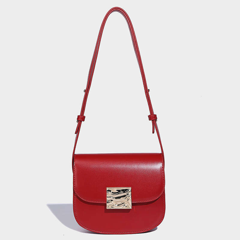 Women's Bags Designer Autumn Winter New Saddle Fashionable And Casual Niche Design, Diagonal Cross Bag, Holiday Versatile Shoulder Bag