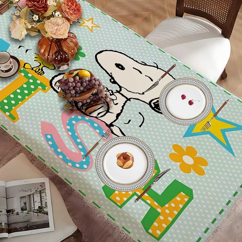 Pattern Tablecloths Summer Washable Picnic Party Rectangle Table Cover Home Dining Decor C251122