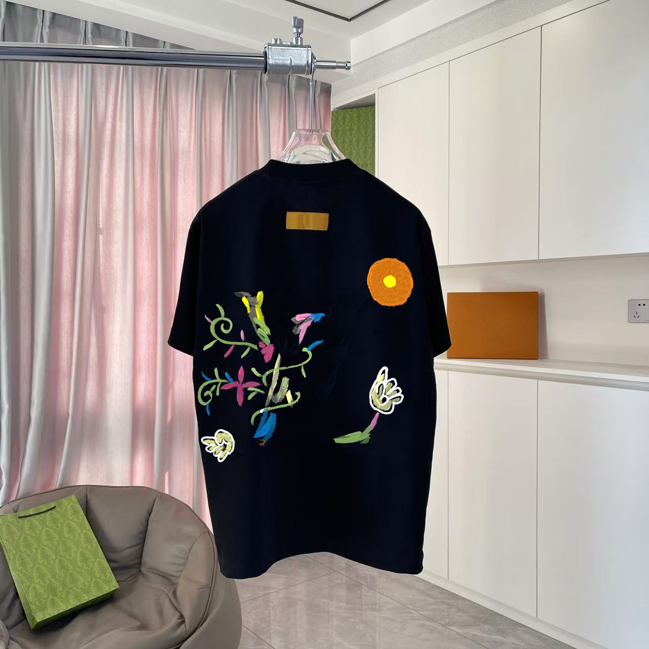 T Shirt Designer Fashion T Shirt Mens Shirt For Top Women Tshirt Crew Neck Shorts Letter Tee Sleeve Cotton Breathable Shirt M-3Xl Topstoney