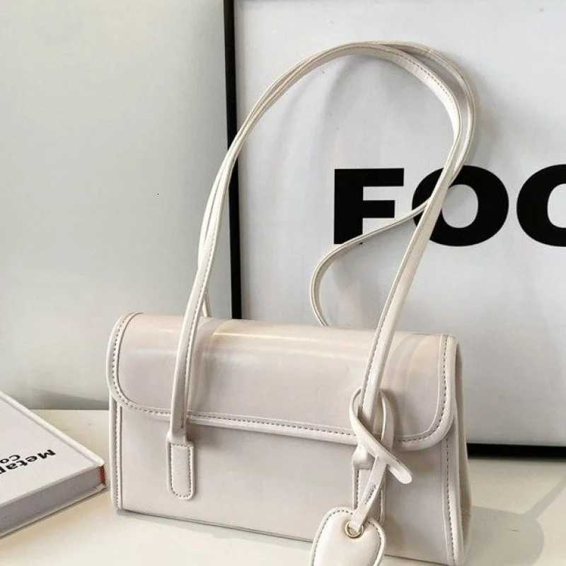 Elegant Classic Leather Shoulder Bag For Women Handbag With Detachable Strap Crossbody Tote Luxury BrandT251122