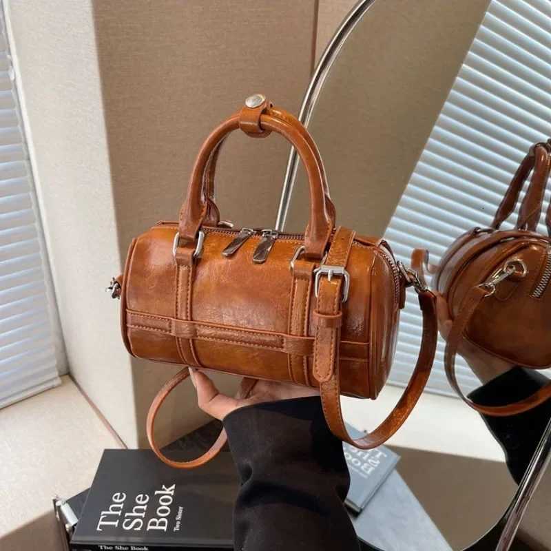 Original Fashion New Crossbody Bag Fashion Hand Boston Pillow Bag Single Shoulder Body High Quality and High Appearance LevelT251122