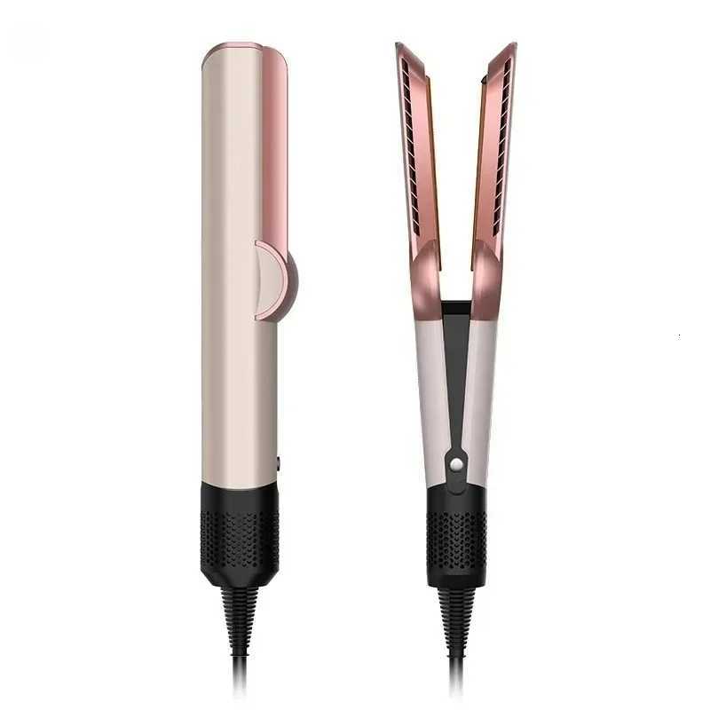 2 IN 1 Professional Hair Straightener Hair Dryer Heat-Up Hair Flat Iron Negative Ion Iron Long-Lasting Styling Tool Dys0n K251121