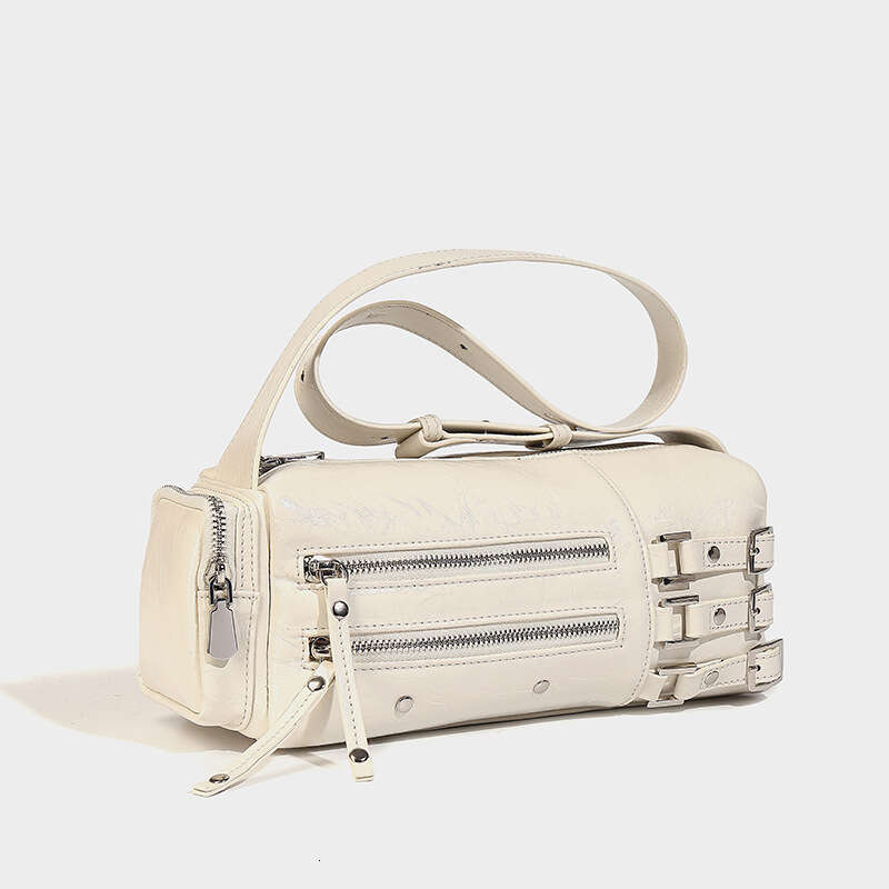 Designer Women's Bags Designer Small Luxury Willow Nail Pillow With Wide Shoulder Strap And Underarm New Motorcycle Trendy Crossbody Bag