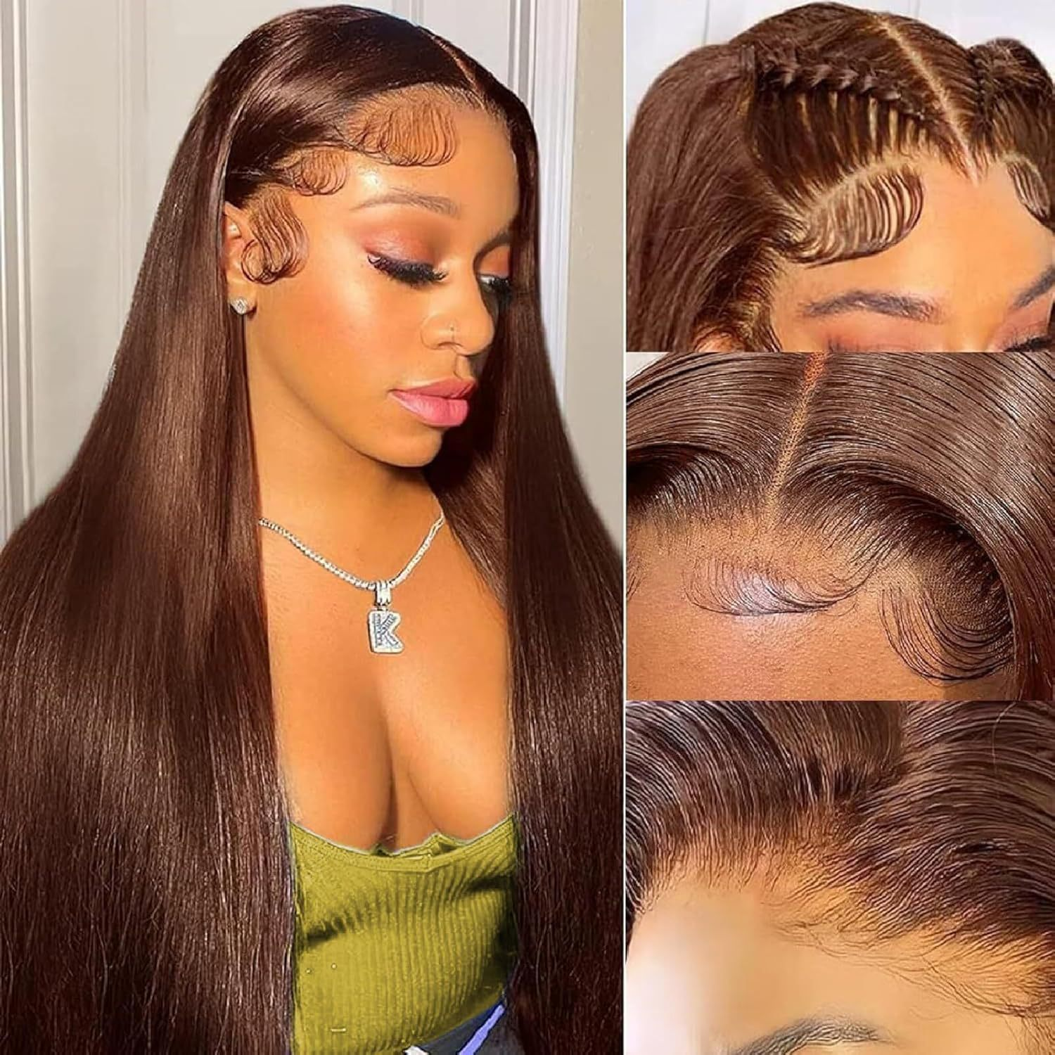 280density Highlight Piano Human Hair Wigs Pre Plucked for Woman Glueless Black Wigs Preplucked Heat Resistant Human Hair 13X4 HD Lace Frontal Really 