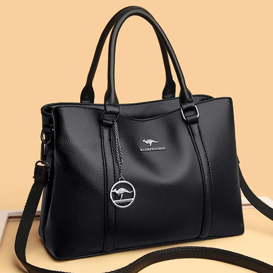 Genuine Brand Designer Women Bags High Quality Leather Shoulder Crossbody Messenger Tote Bag Large Handbag Purses Bag