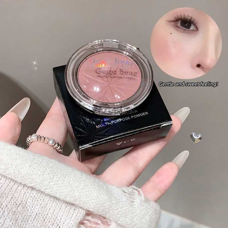 Multi-Use Eyeshadow Highlighter Powder Gege Bear Lasting Potato Mash Texture Eyeshadow Blush Highlighter with Fine ShimmerT251122
