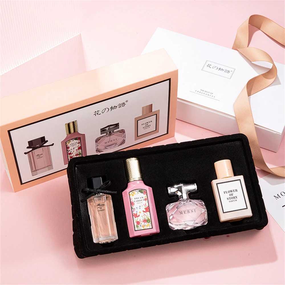 Brand Perfume Women Gift Box Four Piece Set Plant Floral Scent Pheromone Lasting Fragrance Exudes Feminine Charm J251122