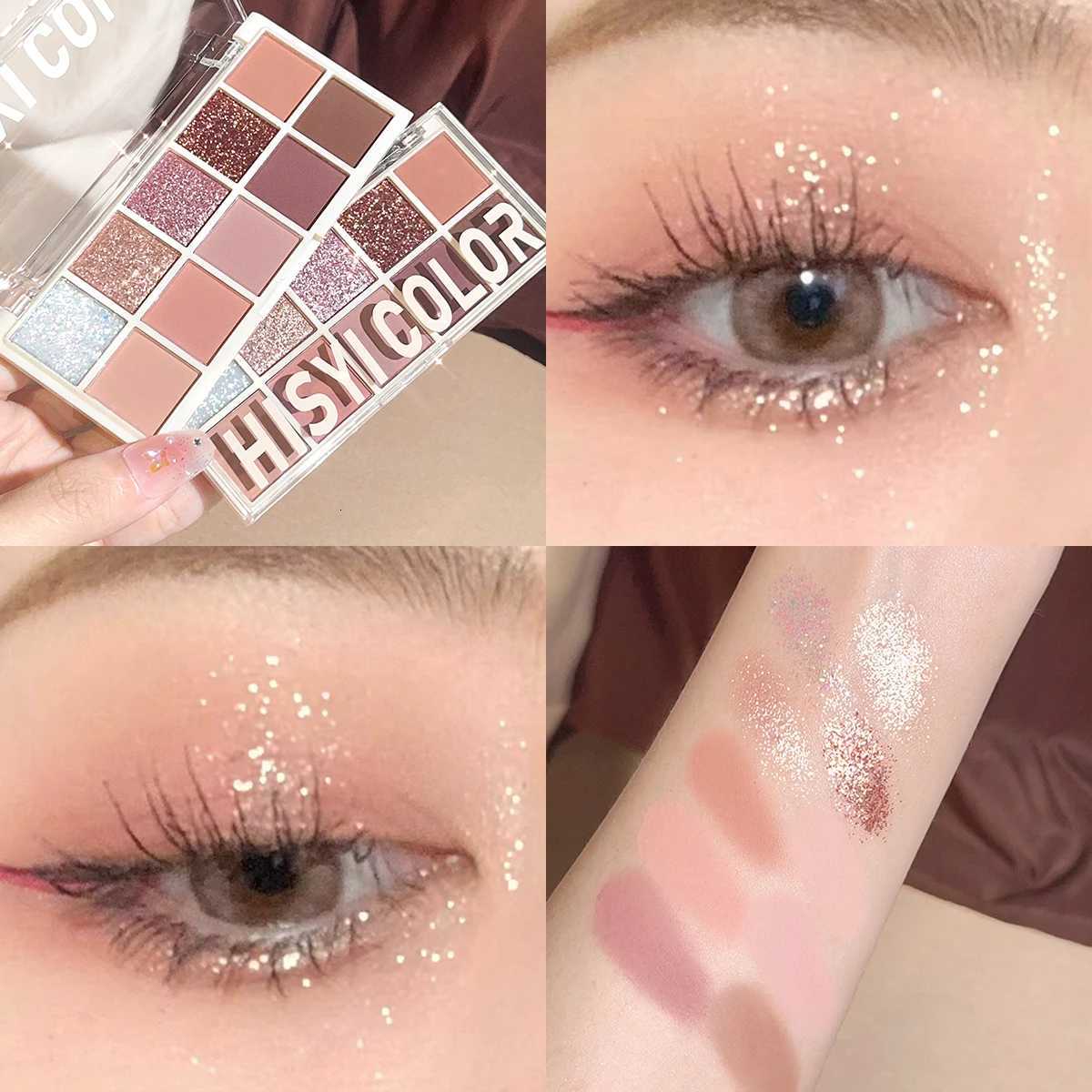 10-Color Eyeshadow Palette Highlight Matte Multi-Style Brighten Nose Contour Long-Lasting Elegant Sparkling Eye MakeupT251122