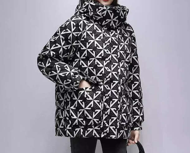 Mid Length Version Female Winter Clothes Padded Women Jacket Hooded Down Cotton Ladies Parkas Women's cotton clothes coat