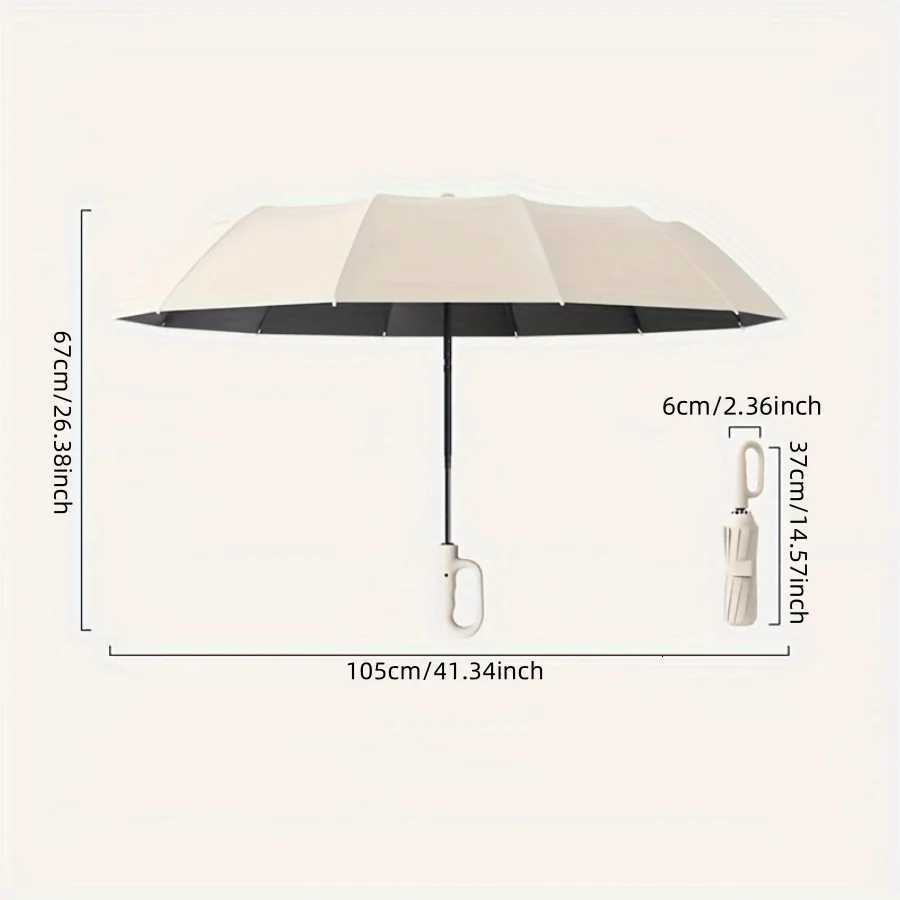 New Style 20 Bones Reverse Automatic Umbrella Ring Buckle Design Reverse Umbrella Automatic Umbrella Sunscreen Umbrella SunshadeM251122