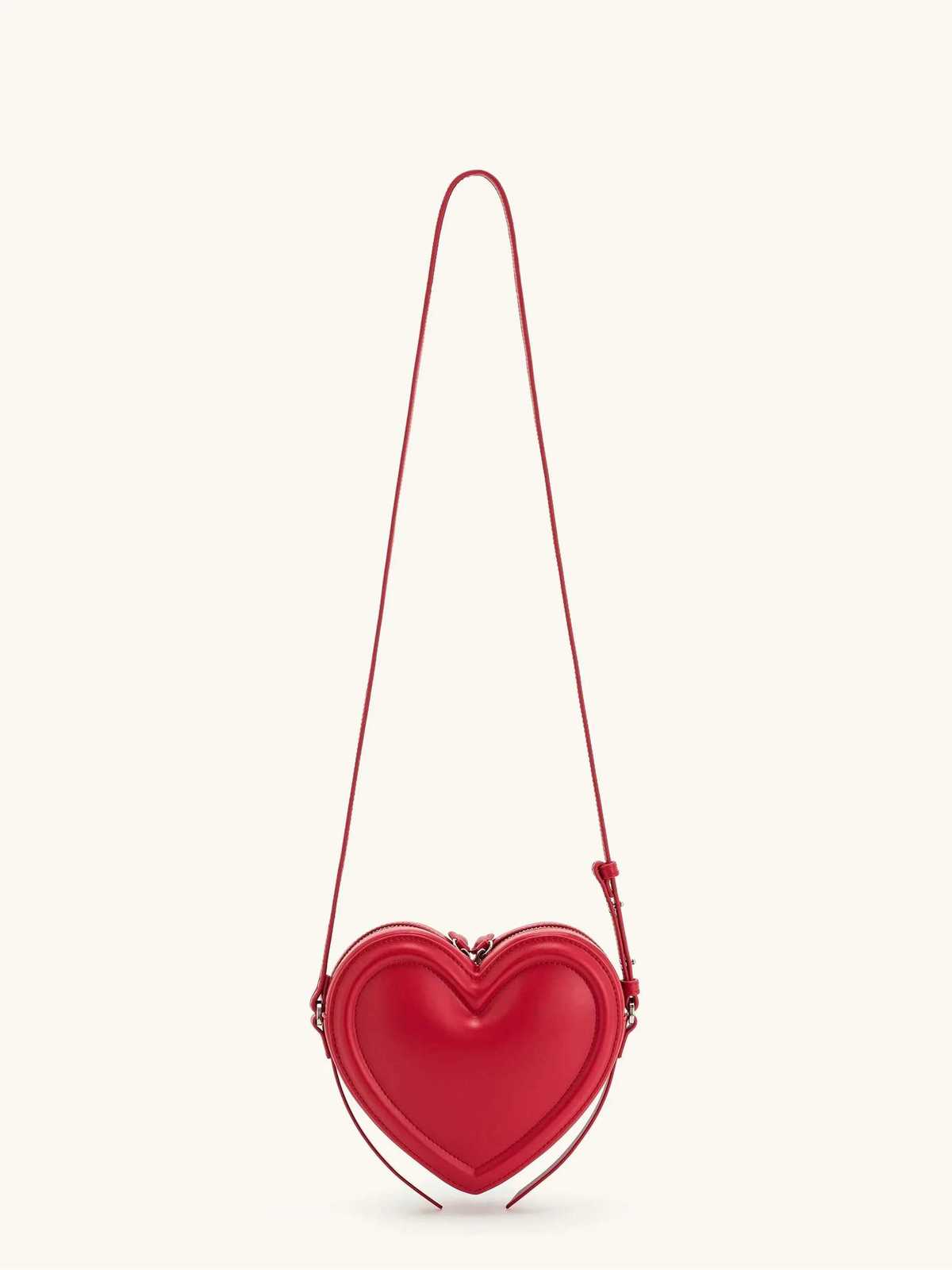 JW PEI Arlene Heart Shape Shoulder Bag Women3D Love Design Niche Crossbody PurseCommuting Underarm Bag Valentines Day Gifts K251121