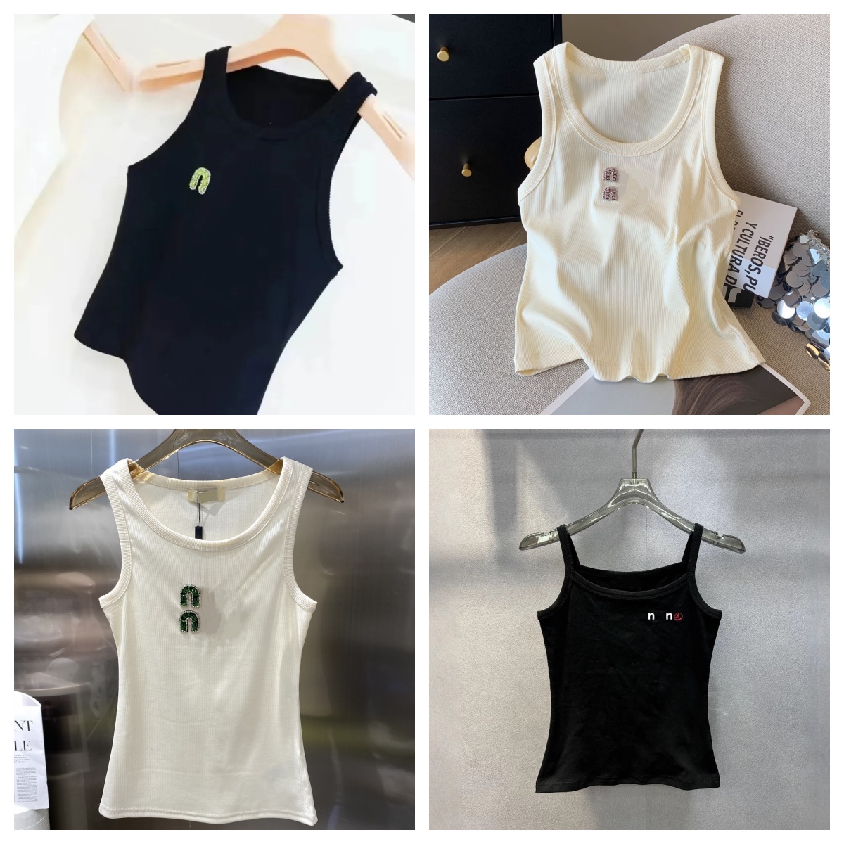 Women's T-Shirts cotton-blend tee top Printed Embroidery Shorts Designer Suit Dresses Sleeve Shorts Lady Long Crop Hoodies Femme Vintage Tank Cropped