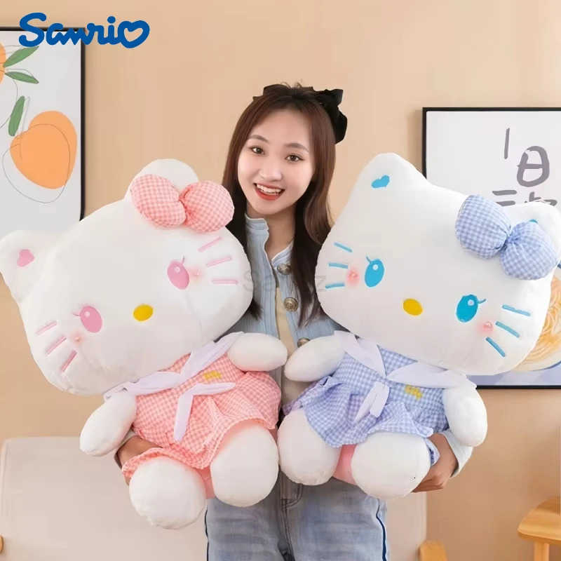 Sanrio 35/45/55CM Big Size Hello Kitty Plushies Cartoon Character Stuffed Bolster Comfortable Soft Doll Cushion Children Gift H251122 - view 4
