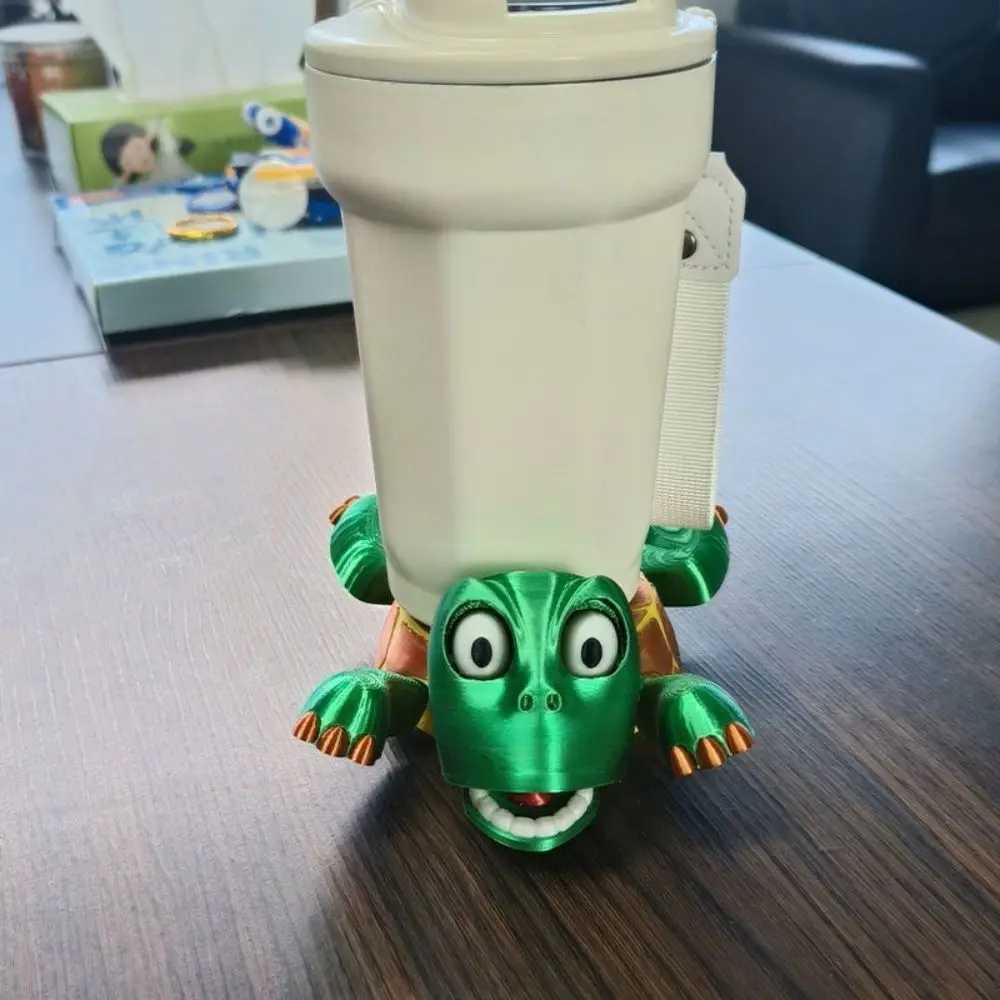 3D Printing Panicked Turtle Coaster PLA Press Machine Turtle Cup Pad Quirky Toys Mug Holder Ornament Turtle Base Cup Mat Home Decoration X250422
