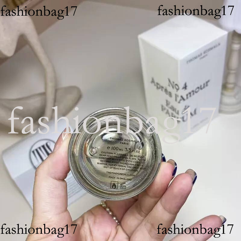 Thomas Kosmala Perfume No.4 Apres l amour Fragrance 100ml Men Woman Parfums Eau de Parfum Long Lasting Brand TK EDP Body Mist Natural Cologne Spray Hi