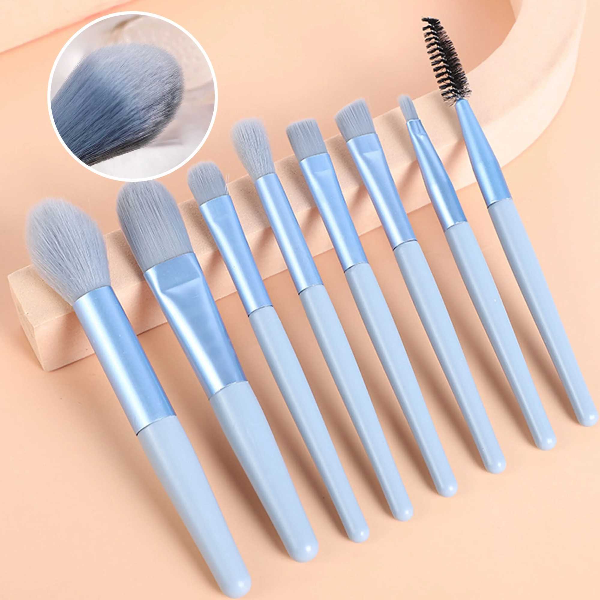 Makeup Brush Set Portable Soft Hair Loose Powder Concealer Eyeshadow Blush Foundation Brush Full Beauty Tools C251122