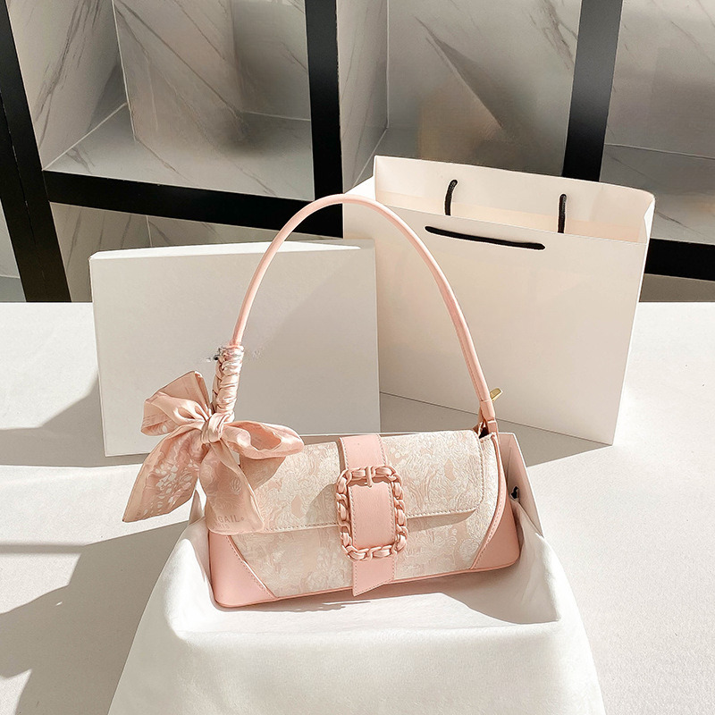 Designer Series Pink Embroidered Butterfly 2025 Free Shipping Hot Selling Designer Bag High Quality Luxury Brand Women's Banquet Bag Party Bag Un