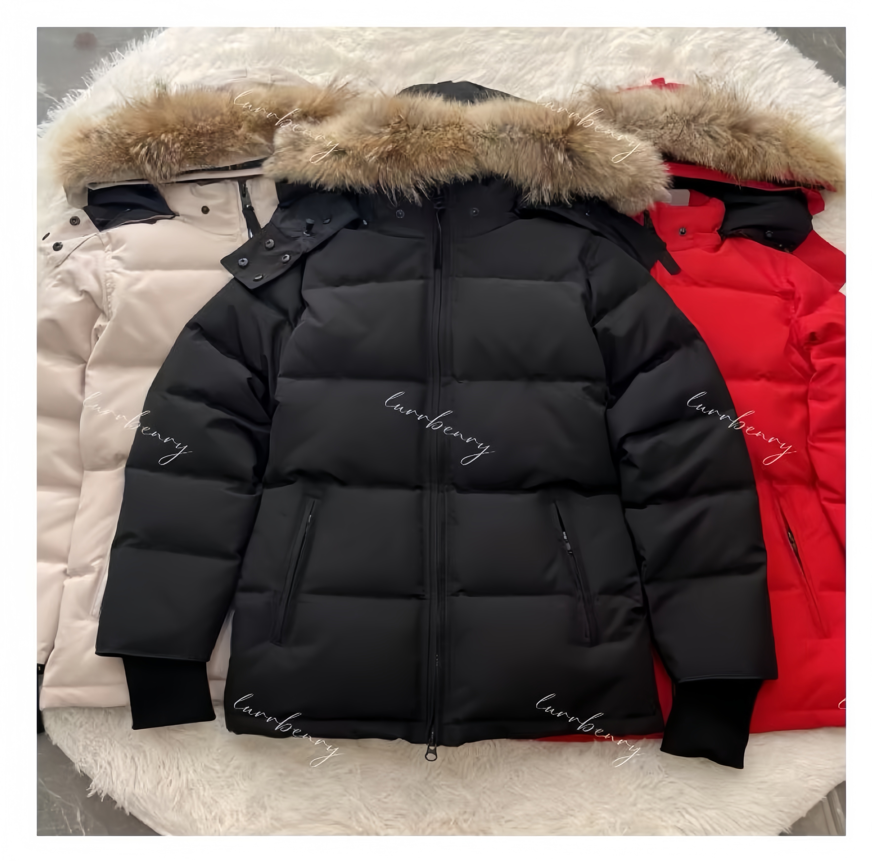 New design women Canadian coat winter coat Warm comfortable resistant to freezing down Wainem Windbreaker Coat