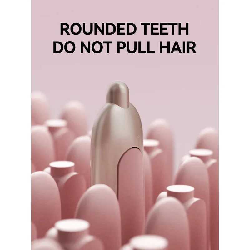 Electric Hot Comb Multifunctional Straight Hair Straightener Comb Negative Ion Anti-Scalding Styling Tool Straightening BrushT251122