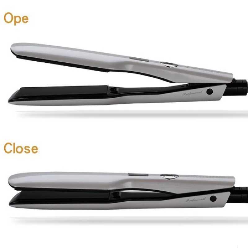 Tourmaline Ceramic Hair Straightener LCD Display Fast Heating Hair Straightener Adjustable Temperature Hair StraightenerT251122