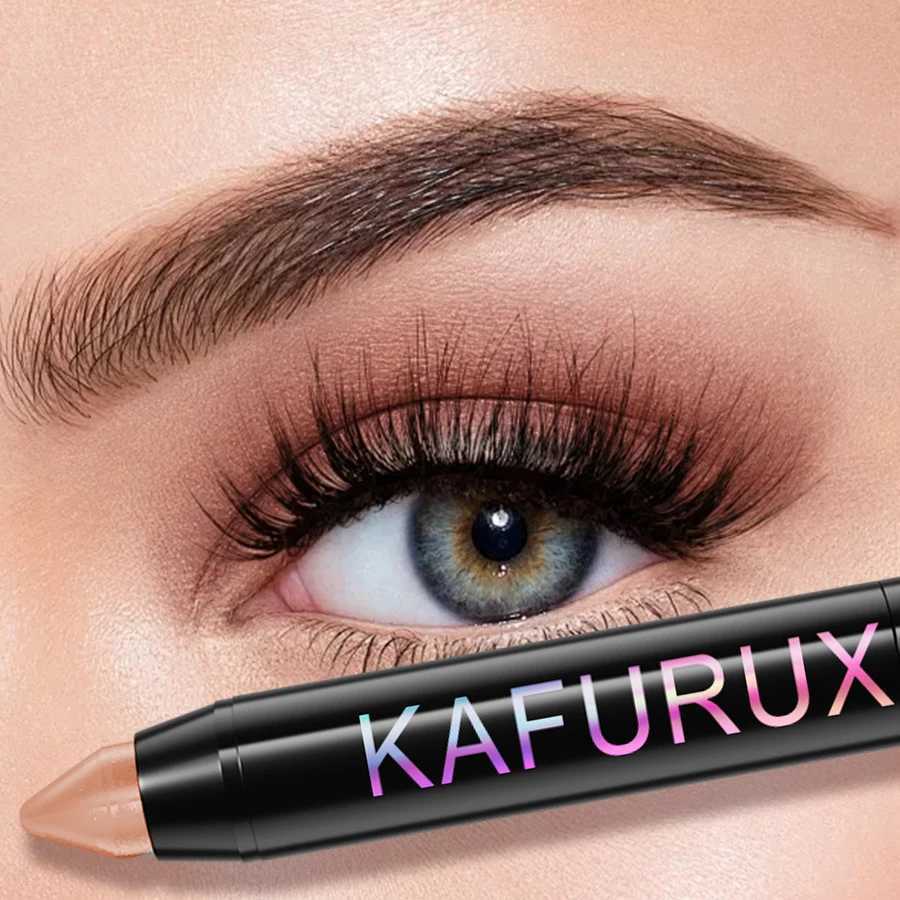 Natural Color Eyeshadow Stick-Highlighter Pen with Pearly GlitterMatte Finish 1pc Pick Brow Shimmer Eye Shadow Pen Eye MakeupT251122