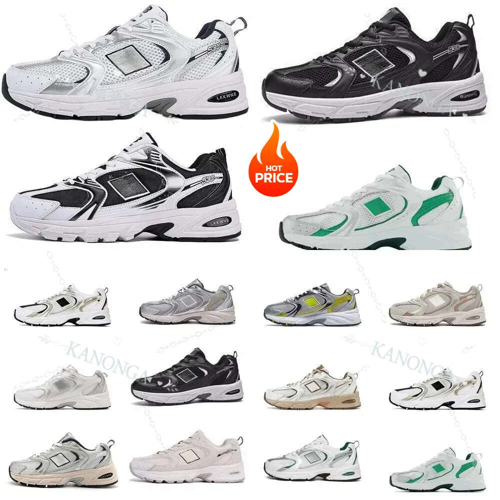 2026 530 Designer Shoes Women Outdoor Casual Walk Sports Running Men Breathable Mesh Trainers Unisex Zapatos Leisure Green Black White Sneakers