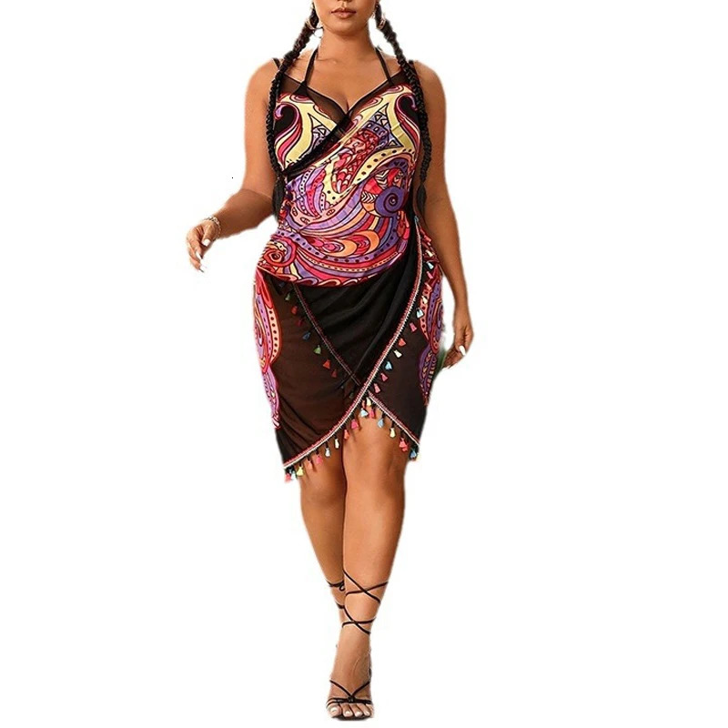 Sexy overlay swimsuit womens dress summer tuning bikini bath sarong bag skiing elegant beachwear 250415Z
