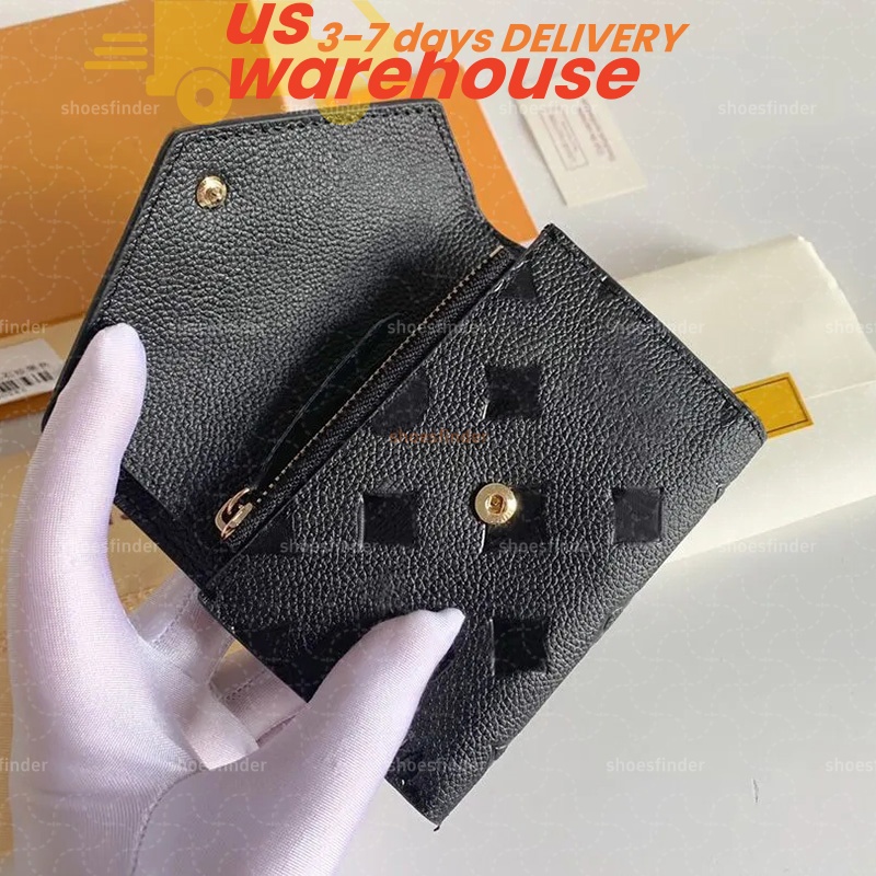 Designer Women Wallets Coin Purse Holder Leather Brown Flower Wallet Top Quality Credit Card holder Chain Purses Key Pouch dfgdfgd hhihjjkokp