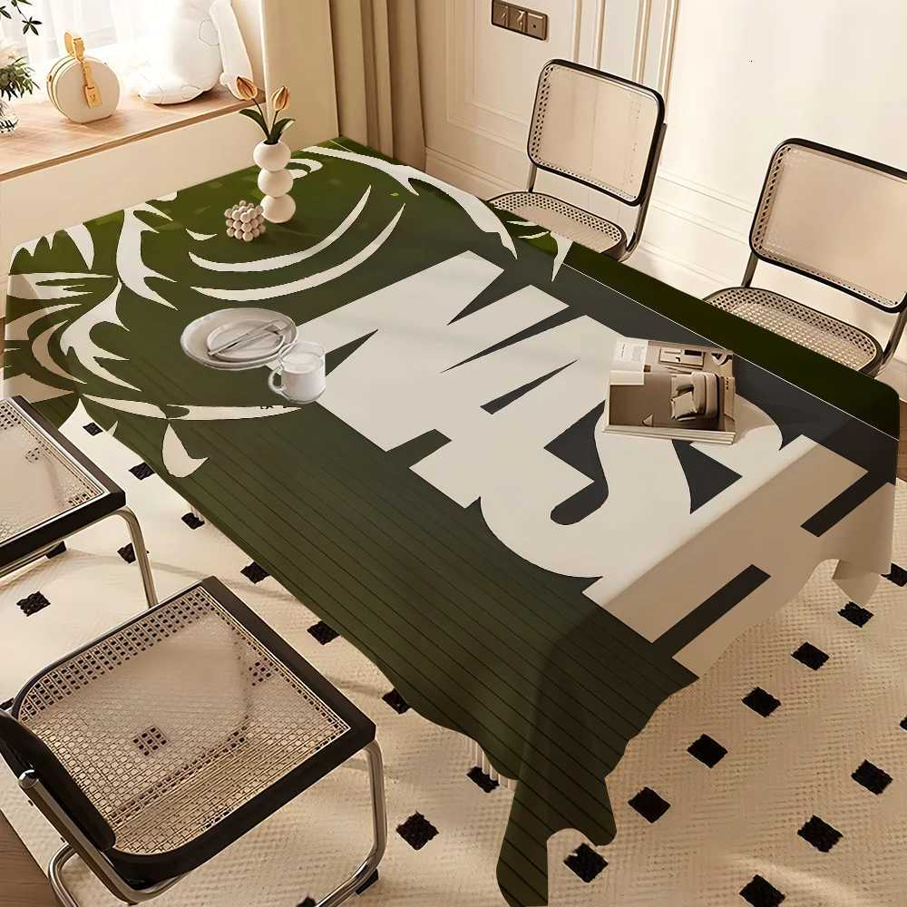 Nash Fishing Waterproof And Oil-proof Tablecloth Bedside Table Dustproof Decorative Cloth Living Coffee Tablecloth C251122