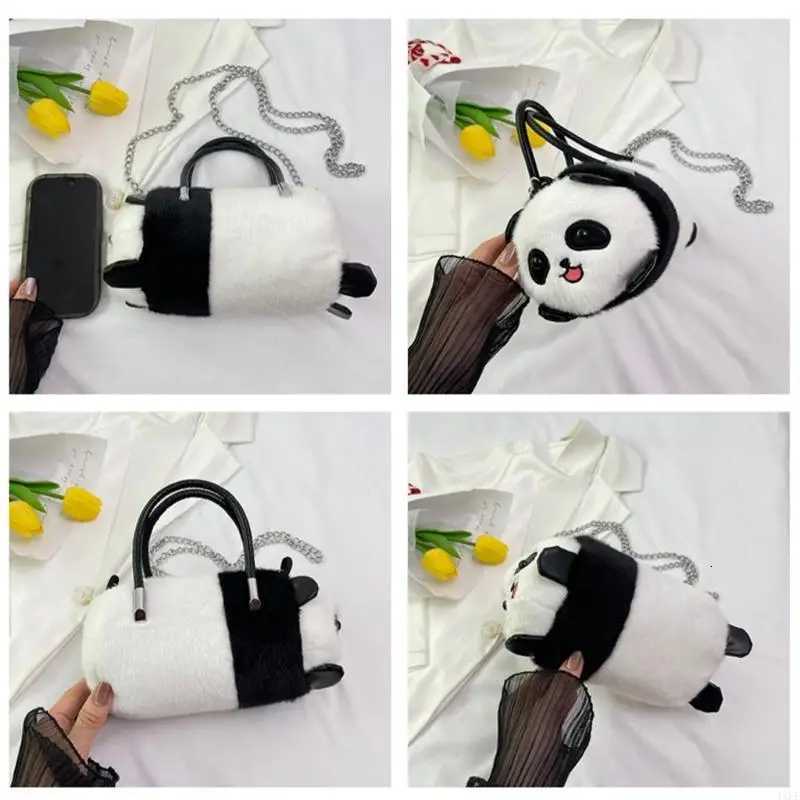 4XFF Casual Plush Satchel Shoulder Bag Handbag for Women Fashion Crossbody Purse K251121