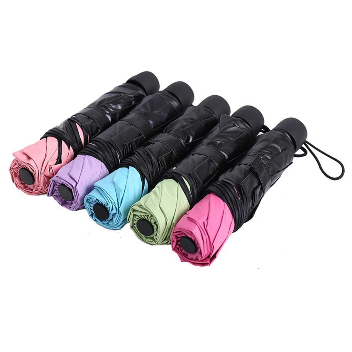 Shine Dual-use Umbrella Water Blossom Flowering Folding Manual UmbrellaM251122