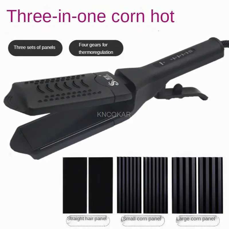 Professional Hair Straightener Flat Curling Iron Ceramic Tourmaline Temperature Control Hair Waves Plate Curler Styling Tools 33T251122