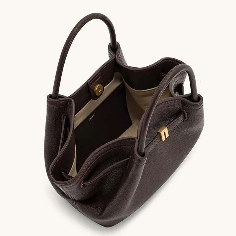 Designer bag handbags women Wine Red Small New Arrival Luxury Top Handle Bag Pu Leather Bucket Bag Elegant Stylish High Quality Daily Casual Shoulder 