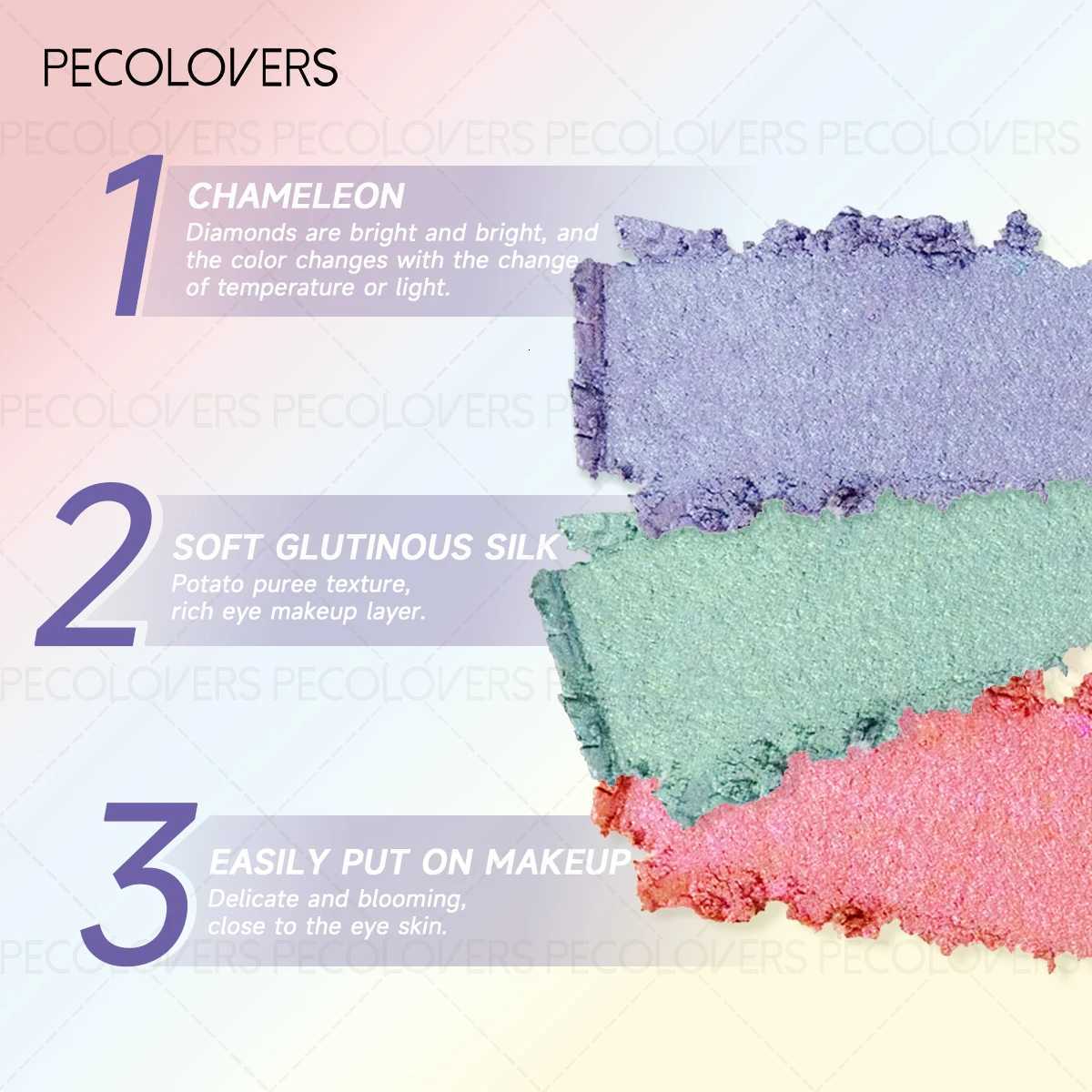 1PC Chameleon Glitter Eyeshadow Powder - Pearly Shimmer Easy to Apply Lazy Eyeshadow Christmas GiftT251122