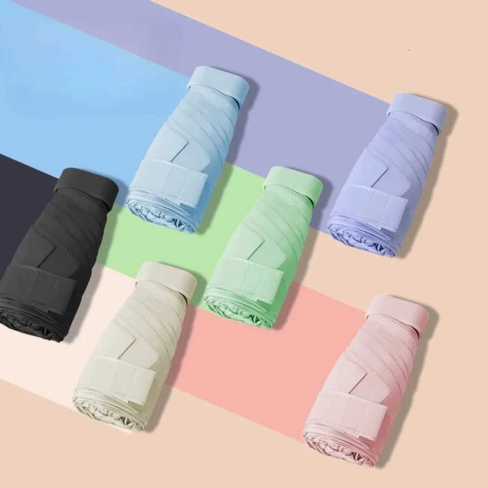 Outdoor Umbrella Portable Six Fold Umbrella Anti UV Pocket Umbrella Womens Dual Use Umbrella Compact Umbrella Outdoor FurnitureM251122