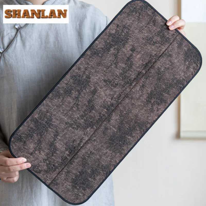 Fragrant Cloud Gauze Frozen Plum Blossom Tea Table Mats Luxury Tea Flag Drink Coaster Household Dinner Table Cloth Mat For Tea C251122