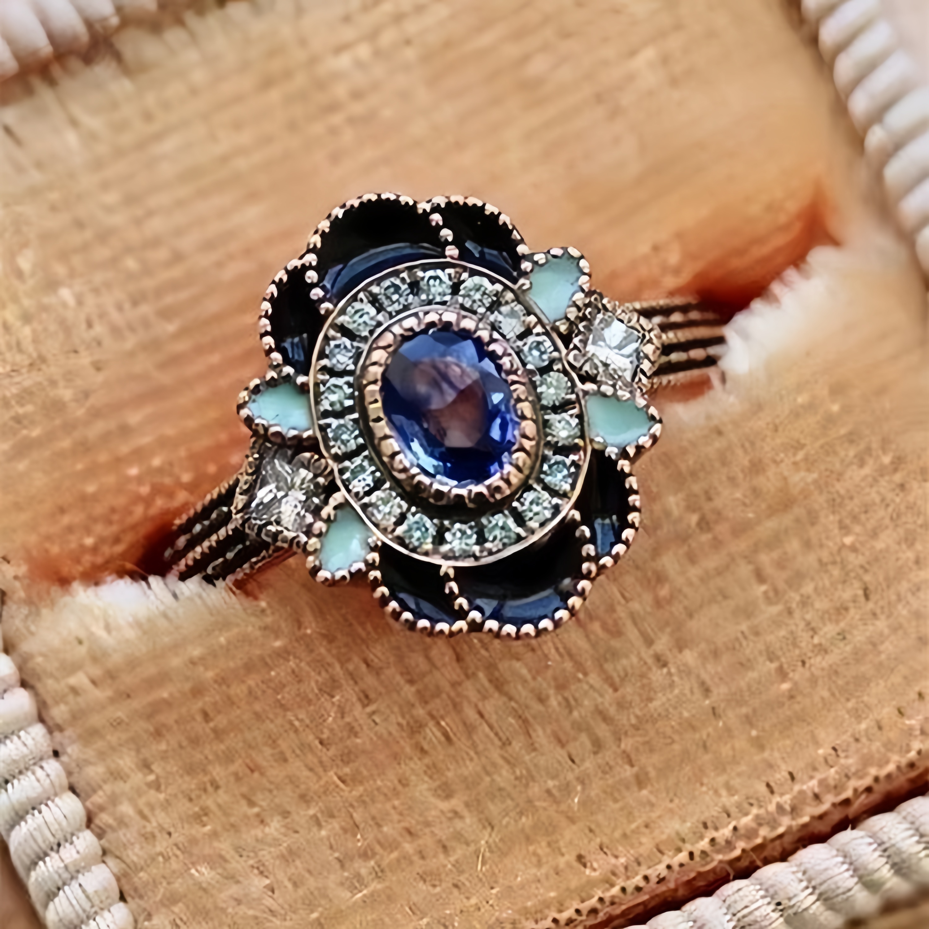 New Ladies Ring Luxury Large Square Jewelry Wedding Artificial Zircon Simple Atmosphere Luxury Party designer for women engagement men love ring rings - view 5