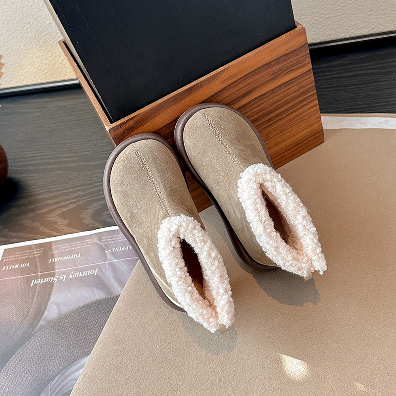 New designer shoes Children s Short Boots with Fleece Winter New Boys and Girls Cotton Boots Warm Thickened Snow Boots Baby Shoes