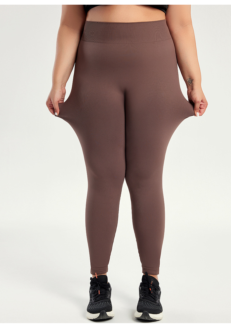 Plus Size Leggings Running Yoga Pants Fitness High-waisted Trousers