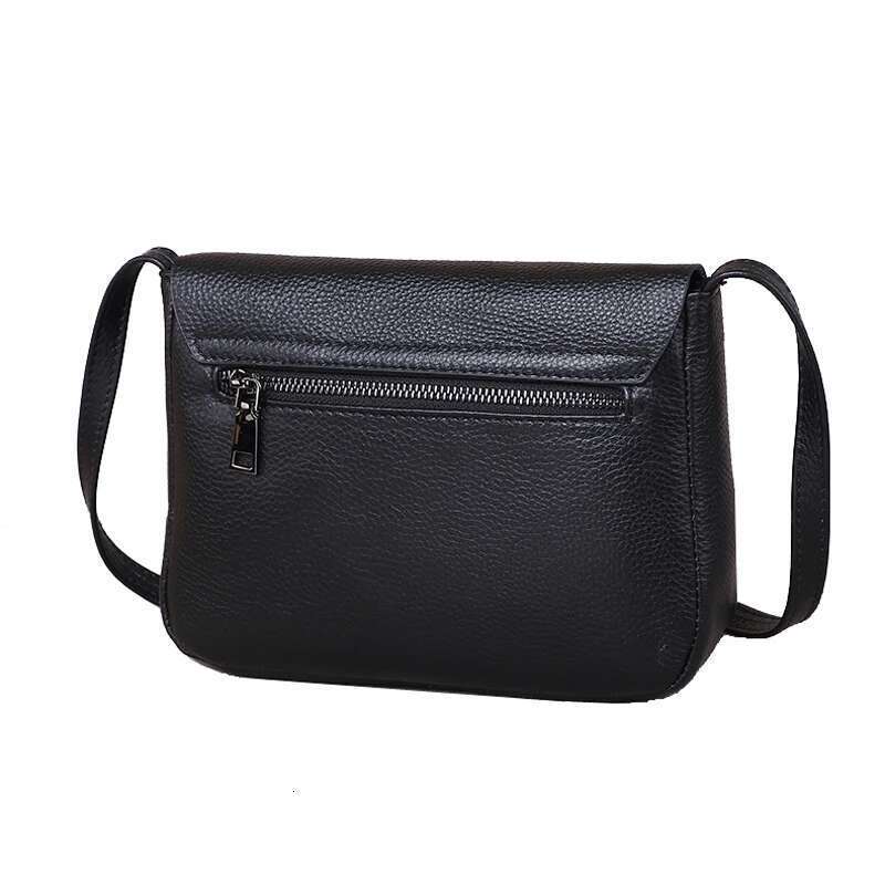 Genuine Leather Flap Crossbody Bags For Women Small Shoulder Messenger Bag Fashion Ladies Purses And Handbags Female Sac A Main Bag