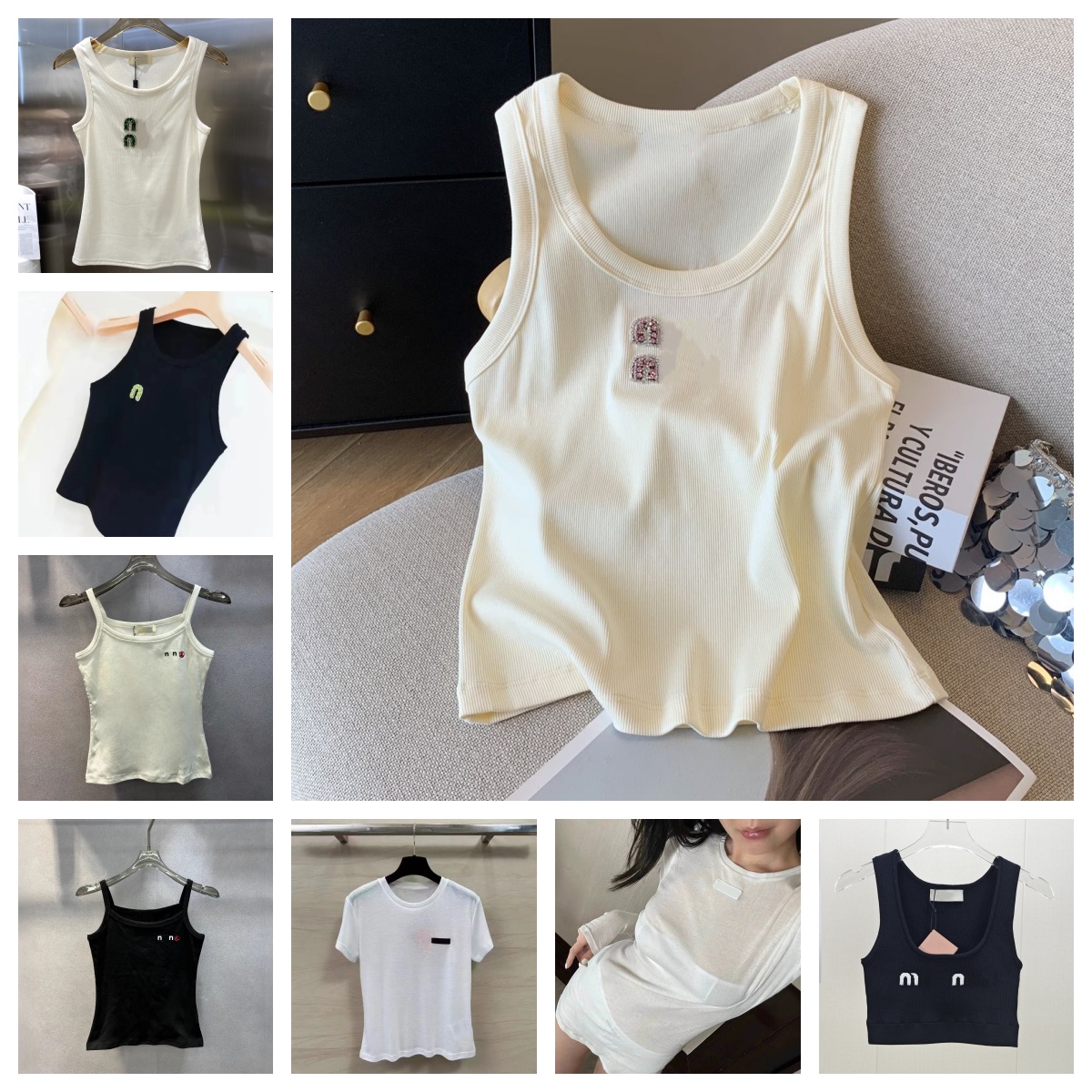 Women's T-Shirts cotton-blend tee top Printed Embroidery Shorts Designer Suit Dresses Sleeve Shorts Lady Long Sweatshirts Sweater Hoodies Femme Vintage Tank Cropped