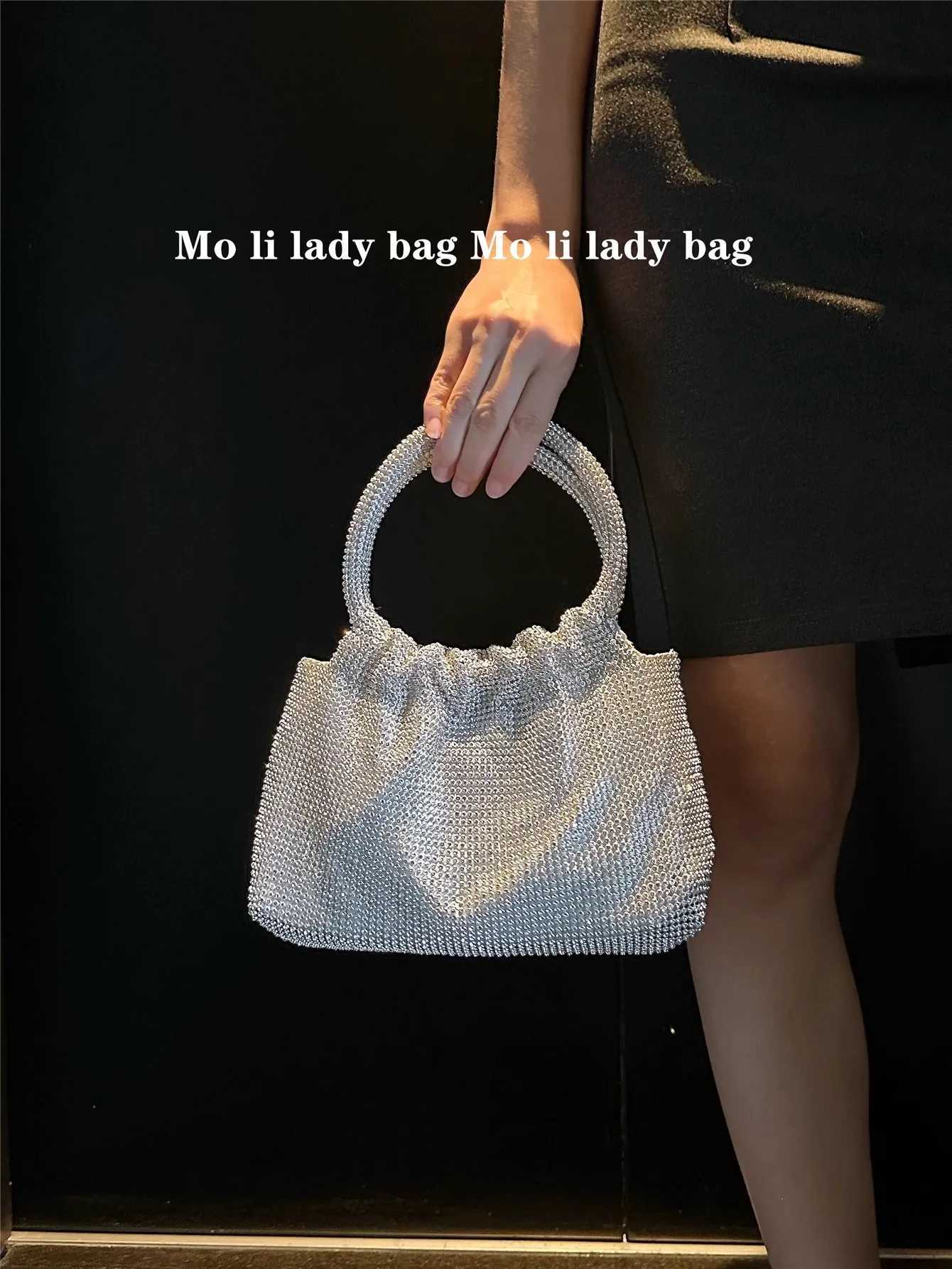 Luxury Rhinestone Evening Bag Women Handbag Glitter Shiny Diamond Women Handbag Wedding Party Clutch Purse Exquisite Banquet Bag K251121