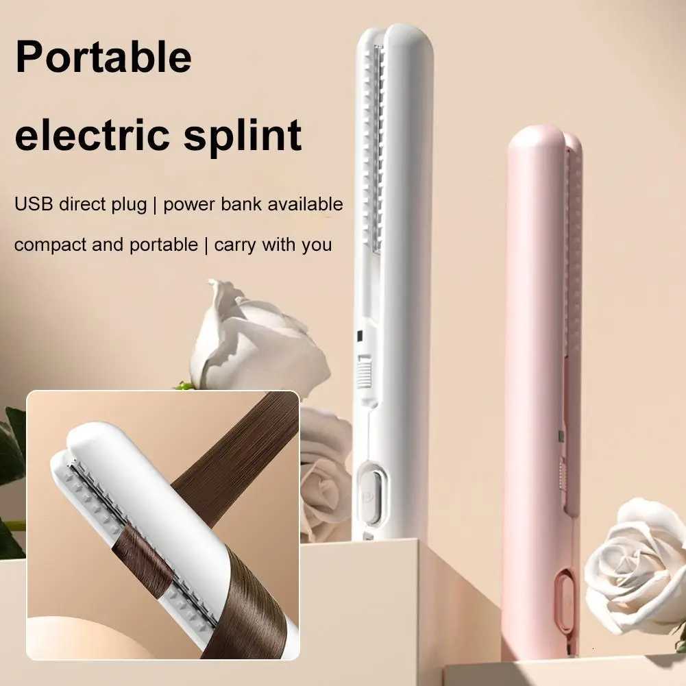 Portable Mini Hair Straightener Lightweight 180 Degrees Celsius Constant Temperature Control Suitable for All Hair TypesT251122