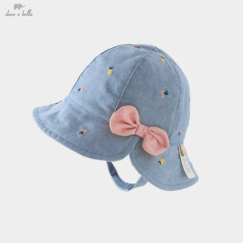 Dave Bella Kids Hat Spring Girls Pink Bow Baby Fashion Fishermans DB12509 250414z