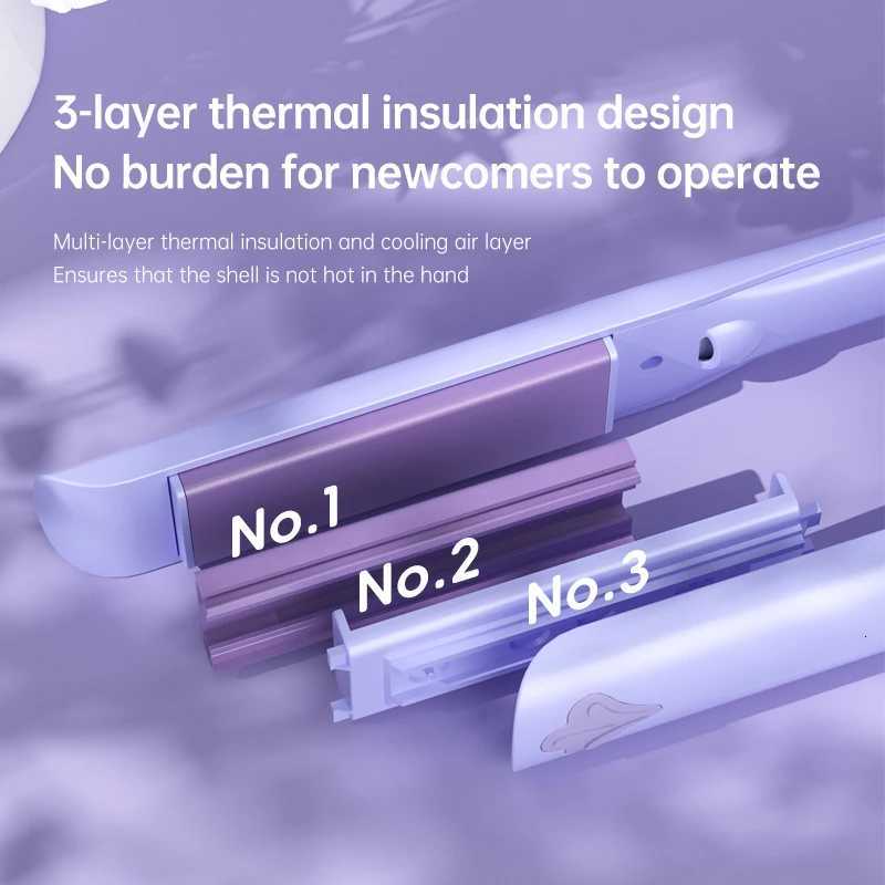 Hair Straightener 4 Adjustable Temperature Settings 30s Fast Heating Mini Flat Iron for Smooth Shiny Healthy HairT251122