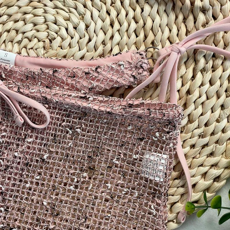 Women's Swimwear SERENECHIC 2025 3-Piece Bikini Set Shiny Swimsuit With Skirt Cover-Up Adjustable Bathing Suit Summer Vacation Beachwear