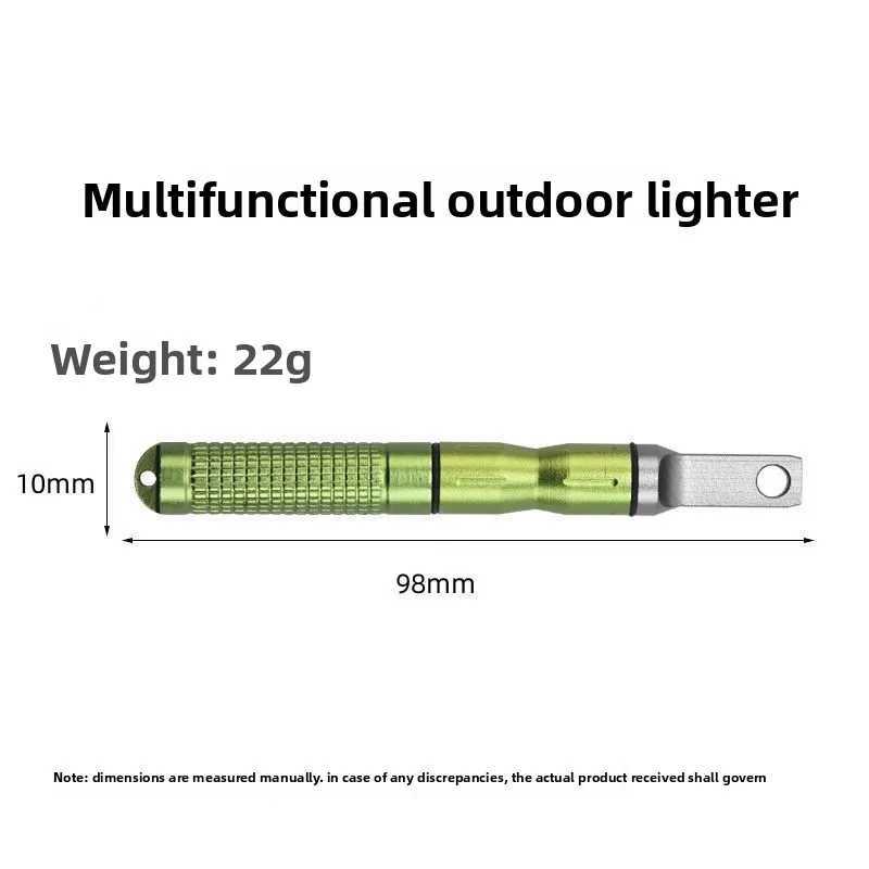 Portable Outdoor Camping Gear for Survival Emergencies FireStarting Flint and Magnesium Stick Mini MultiFunction Fire Starter J251121