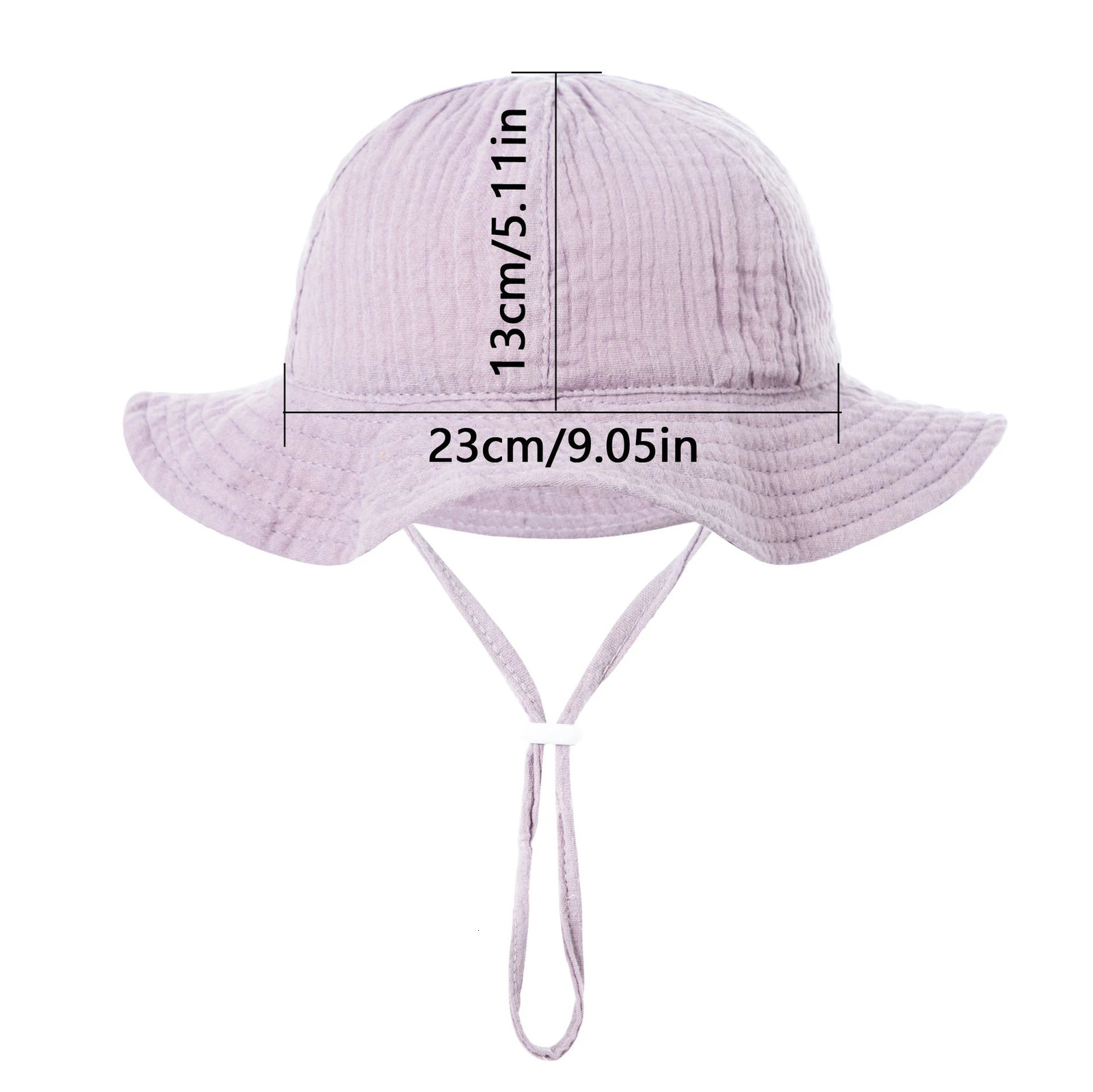 Baby Cotton Bucket Hat Childrens Sunscreen Outdoor Boys and Girls Print Panama Neutral Beach Fishing 312 Months y250414z