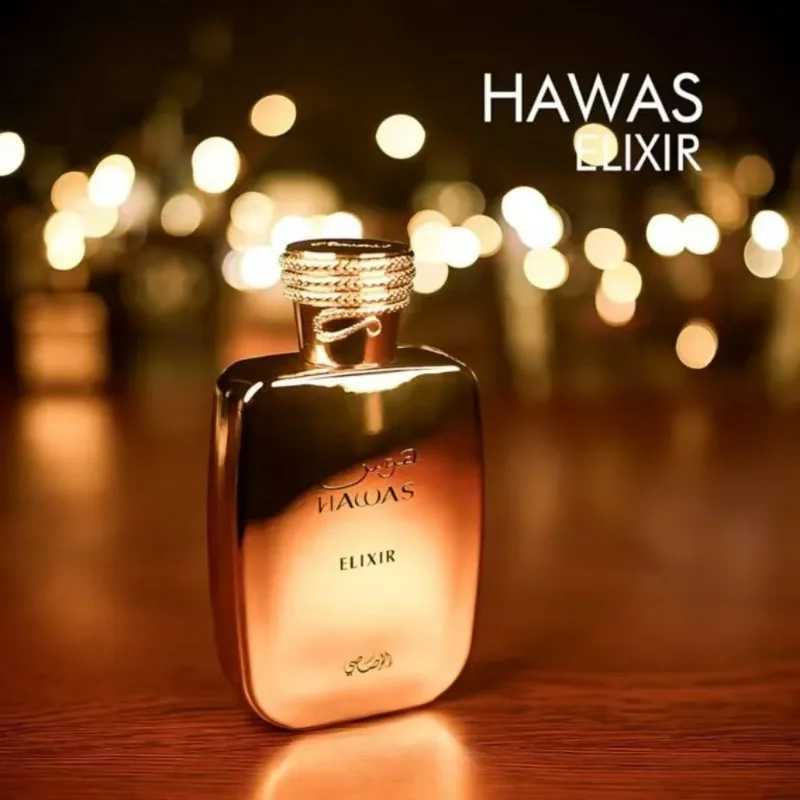 100ml Arab Perfumes RASASI Hawas Elixir Eau de Parfum Pour Femme Spray Lasting Oriental Vanilla Perfume Cologne Makeup J251122